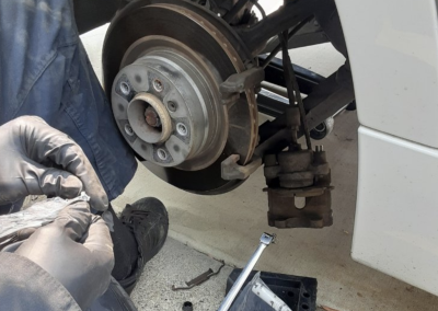 this image shows brake repair services in Goodyear, AZ